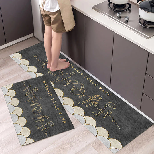 Modern Kitchen Anti-Fatigue Mat – Stylish & Durable