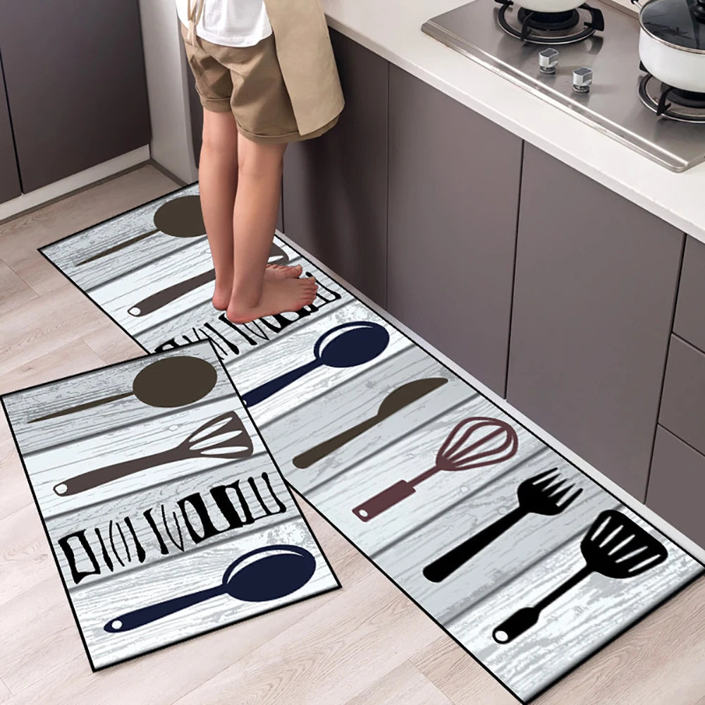 Modern Kitchen Anti-Fatigue Mat – Stylish & Durable