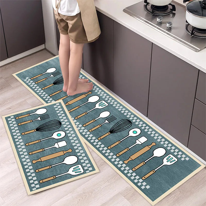 Modern Kitchen Anti-Fatigue Mat – Stylish & Durable