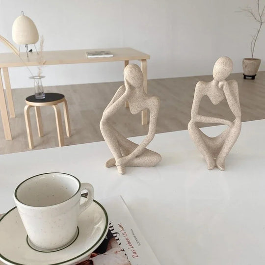 The Abstract Thinker Statues Sculptures - RM Signature Spaces