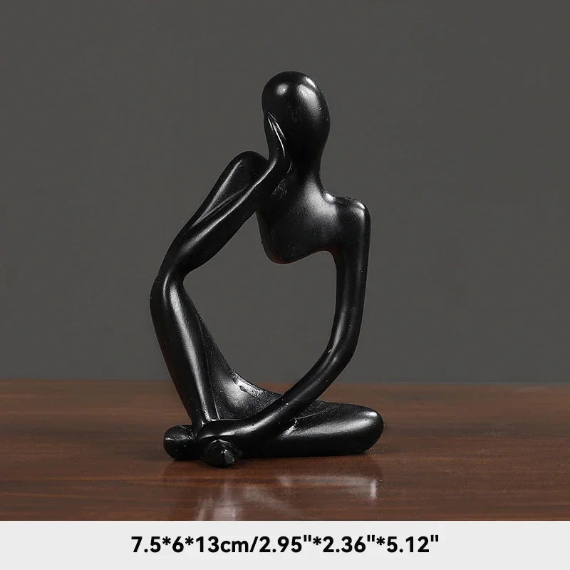 The Abstract Thinker Statues Sculptures - RM Signature Spaces