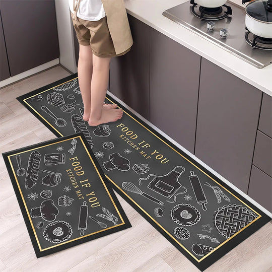 Modern Kitchen Anti-Fatigue Mat – Stylish & Durable