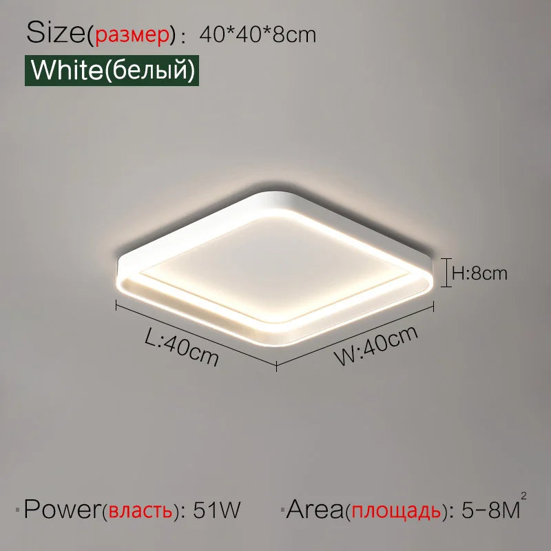 Minimalist LED Ceiling Lamp