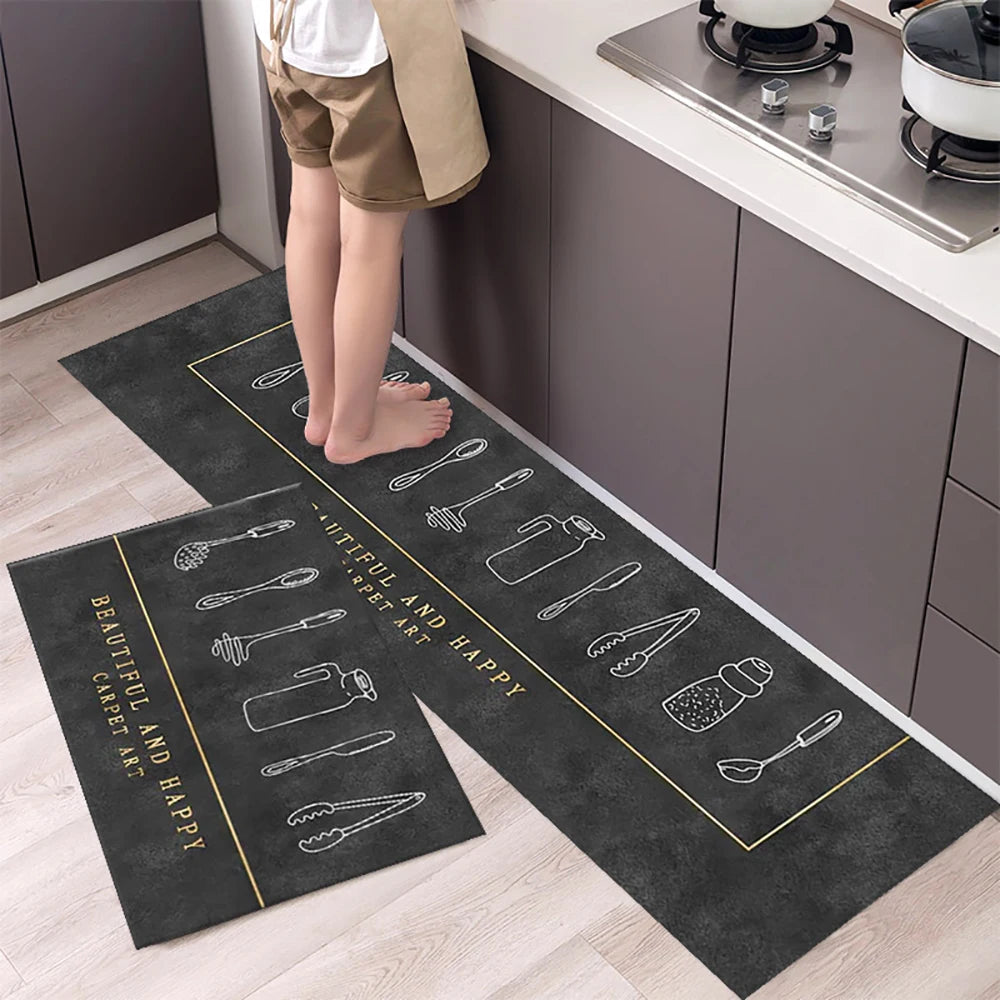 Modern Kitchen Anti-Fatigue Mat – Stylish & Durable