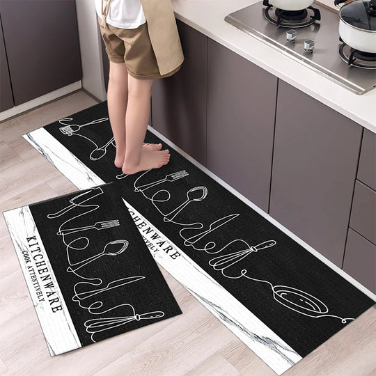 Modern Kitchen Anti-Fatigue Mat – Stylish & Durable