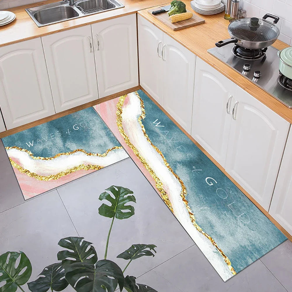 Modern Kitchen Anti-Fatigue Mat – Stylish & Durable