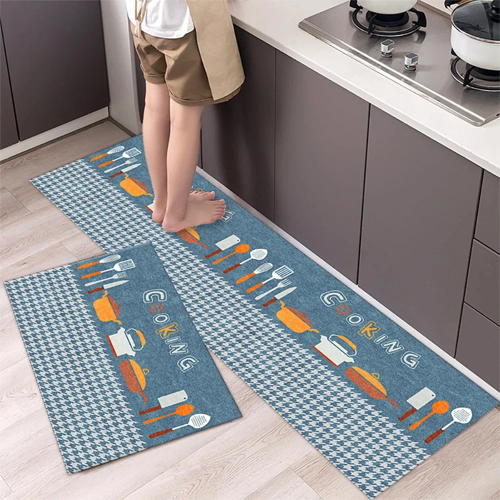 Modern Kitchen Anti-Fatigue Mat – Stylish & Durable