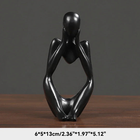 The Abstract Thinker Statues Sculptures - RM Signature Spaces