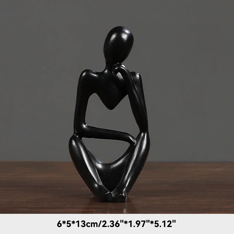 The Abstract Thinker Statues Sculptures - RM Signature Spaces