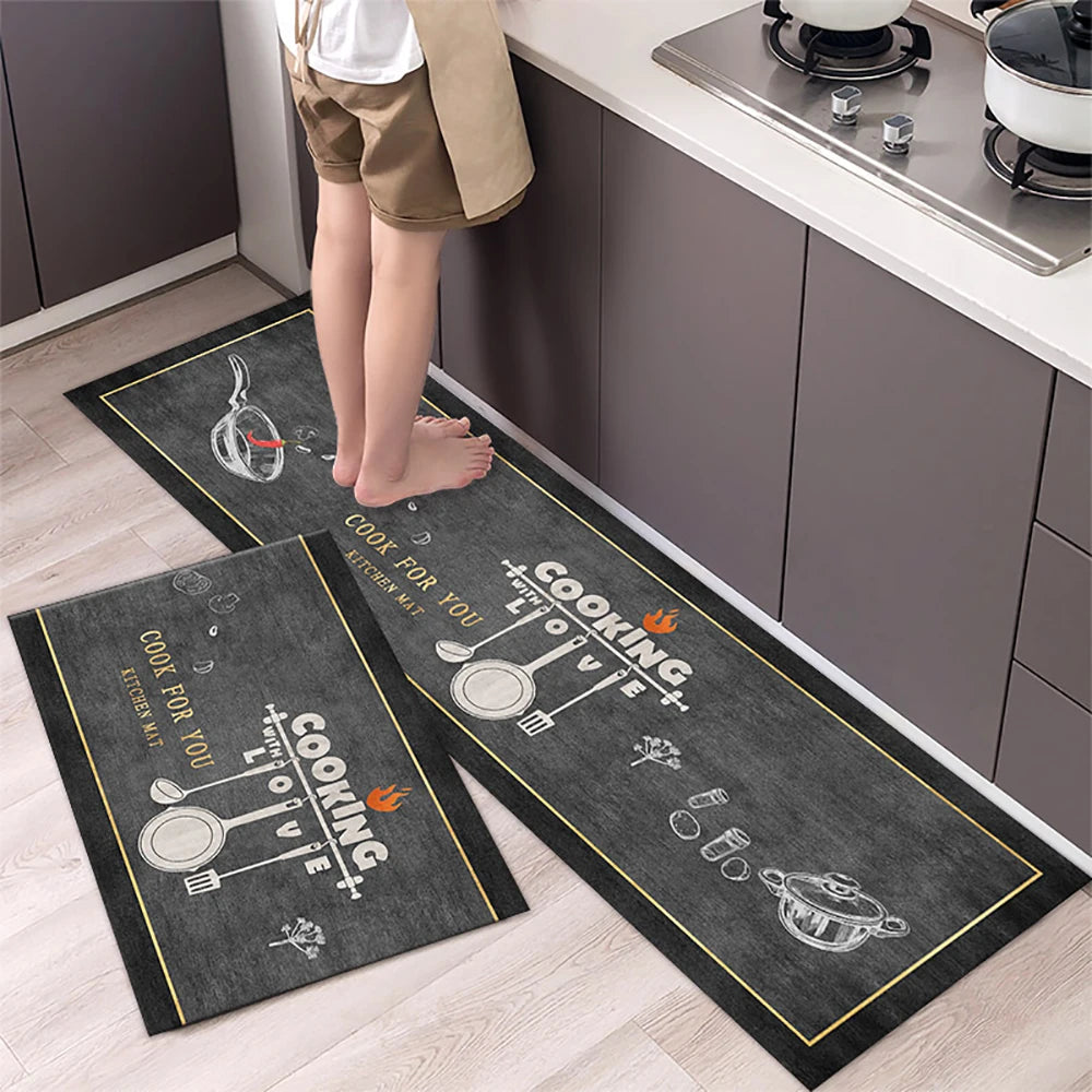 Modern Kitchen Anti-Fatigue Mat – Stylish & Durable