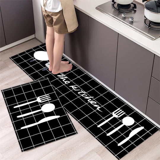 Modern Kitchen Anti-Fatigue Mat – Stylish & Durable